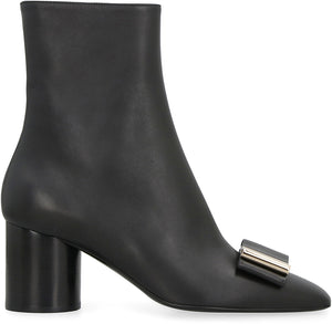 Leonia leather ankle boots-1